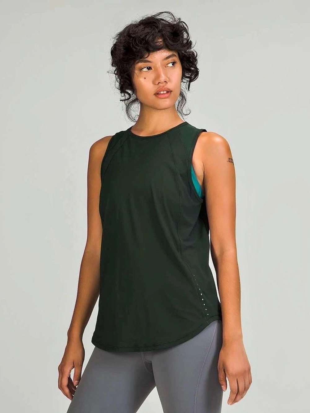 Lululemon Sculpt Tank Top Women's Athletic Green